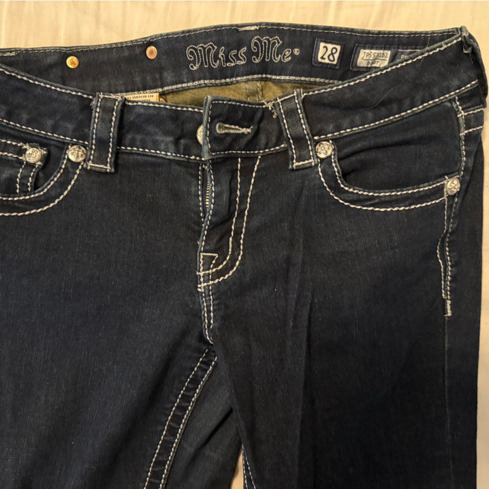 Miss Me Indigo Boot Cut Jeans